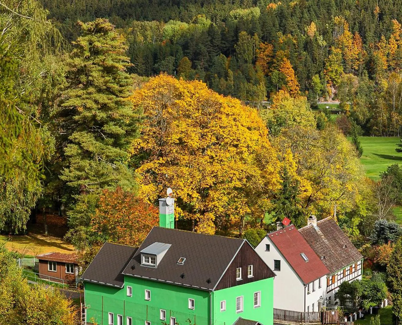 Vendégház Pension U Golfu Cihelny Karlovy Vary